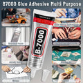 B-7000 Epoxy Resin Clear Contact Soft Glue With Precision Applicator Prily