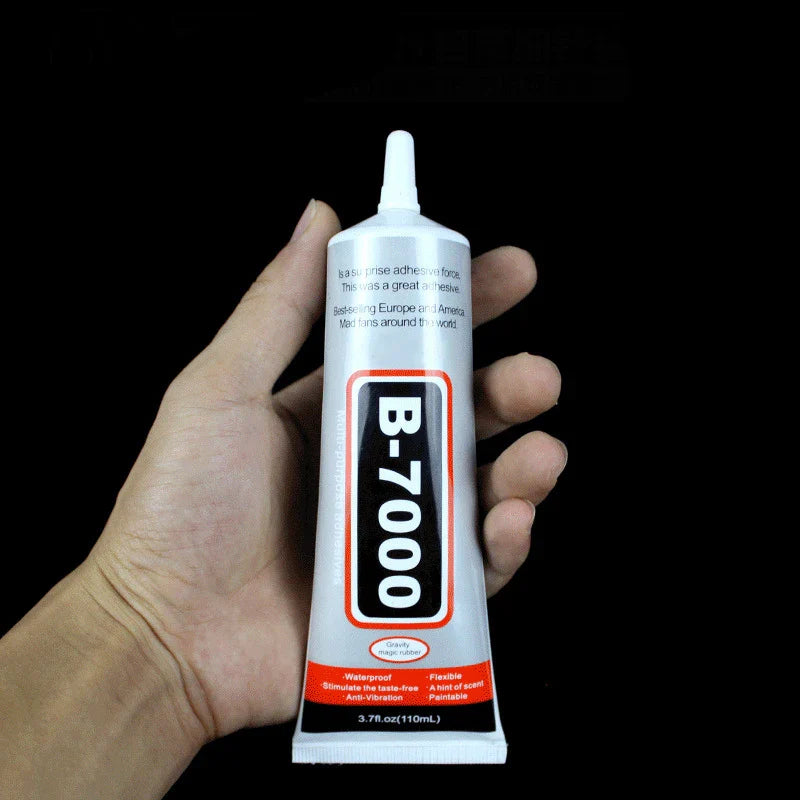 B-7000 Epoxy Resin Clear Contact Soft Glue With Precision Applicator Prily