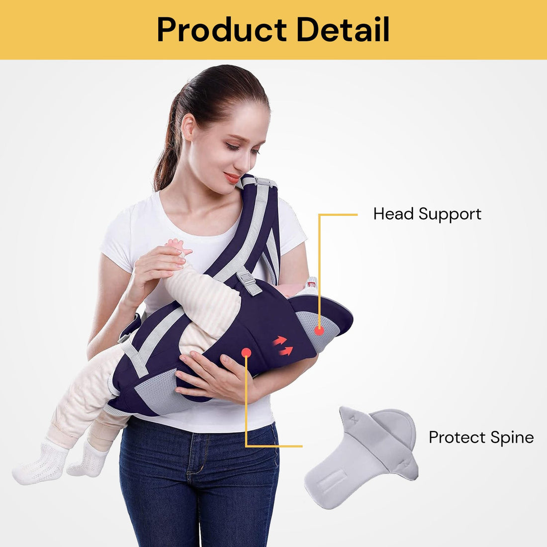 Baby Carrier Hip Seat