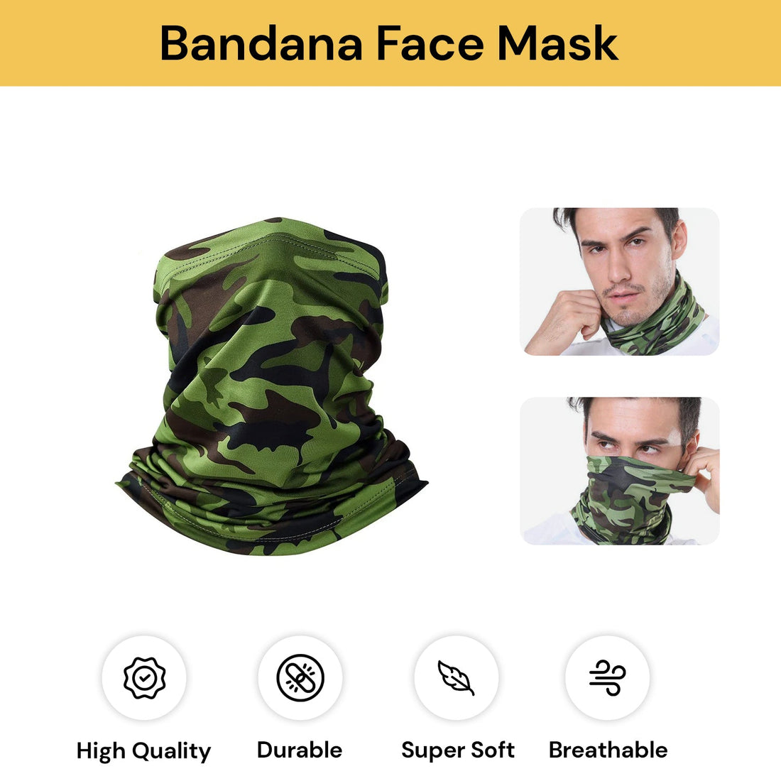 Multifunction Bandana Face Mask