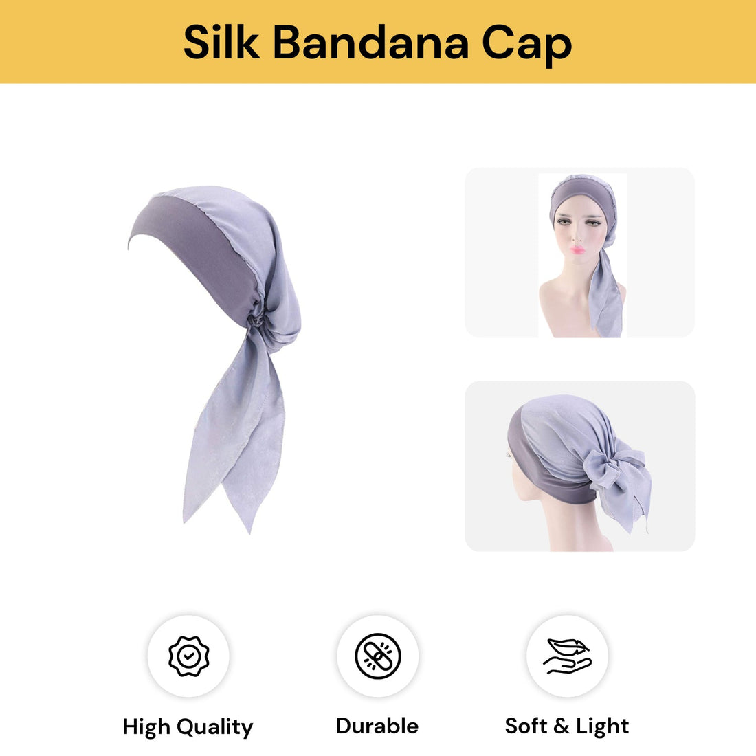 Silk Bandana Cap