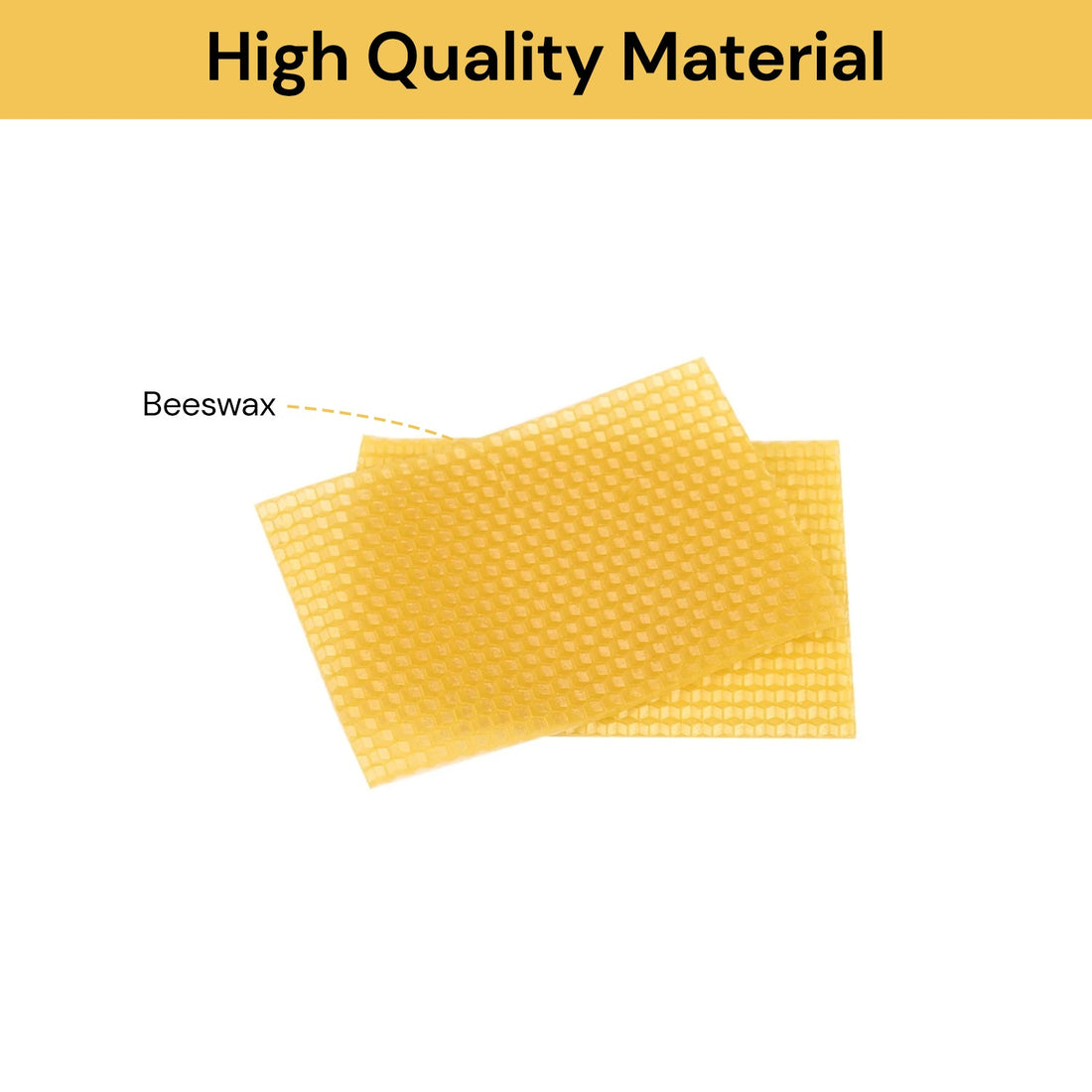 30pcs Beeswax Foundation Sheets