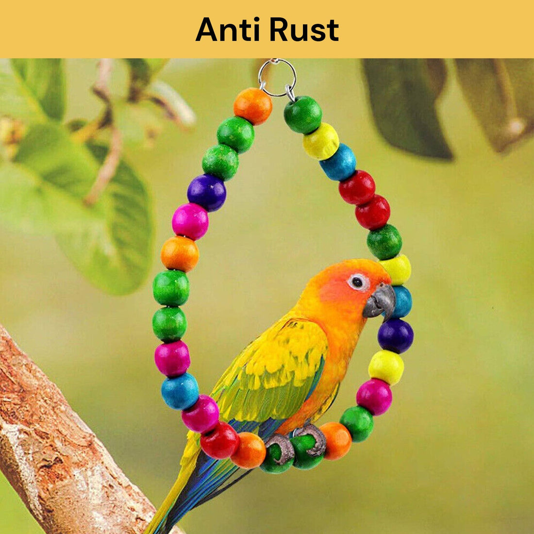 10PCs Bird Swing Chewing Toys