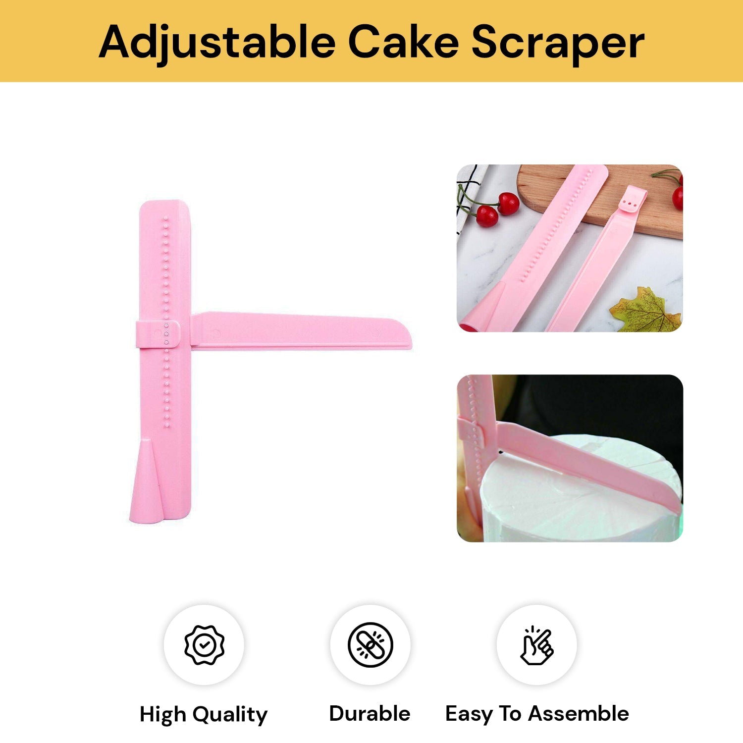 Adjustable Cake Scraper