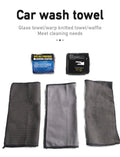 Car Detailing Cleaning Microfiber Full Pro Kit ( 9pcs ) Prily