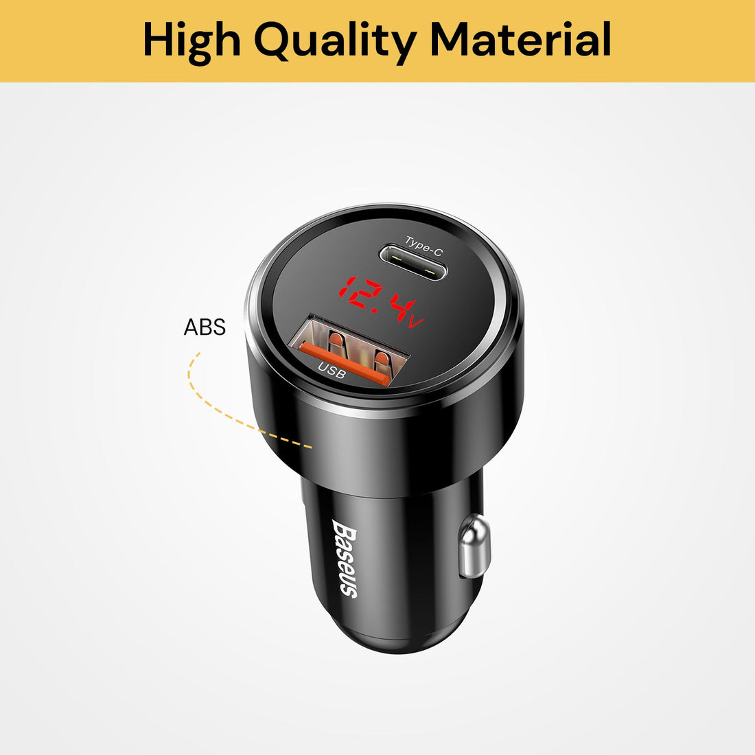 USB Type C Car Charger