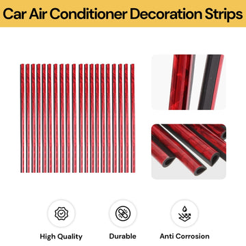 20PCs Car Air Conditioner Decoration Strips