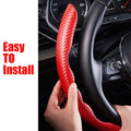 Carbon Fiber Universal Non-Slip Steering Wheel Cover Prily