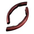 Carbon Fiber Universal Non-Slip Steering Wheel Cover Prily