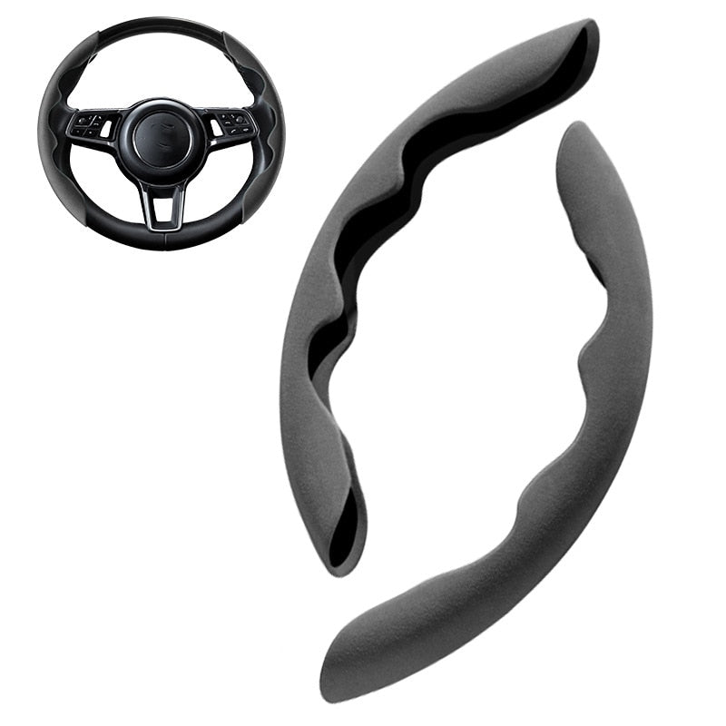 Carbon Fiber Universal Non-Slip Steering Wheel Cover Prily