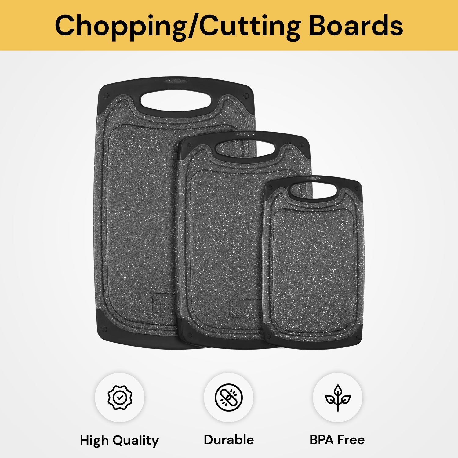 3PCs Chopping/Cutting Boards