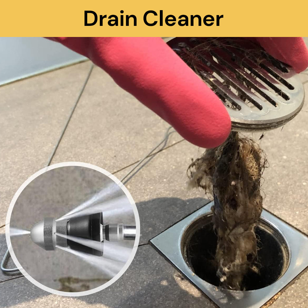 Sewer Cleaning Nozzle - High Pressure, Clog Remover