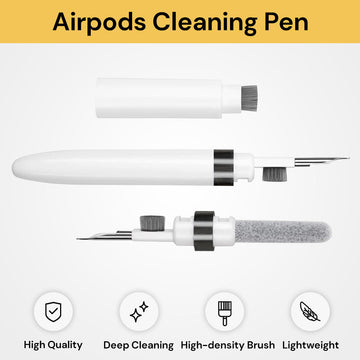 Earbuds Cleaning Pen - Portable Cleaning Tool for Airpods - White