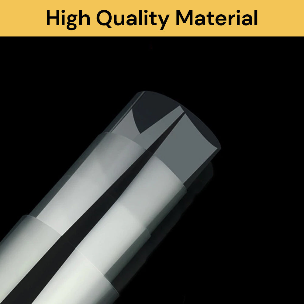 Clear Protective Film Roll - Transparent, Scratch-Resistant