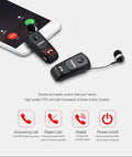 Collar Clip Retractable Vibrating Bluetooth Earphone Prily