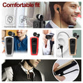 Collar Clip Retractable Vibrating Bluetooth Earphone Prily