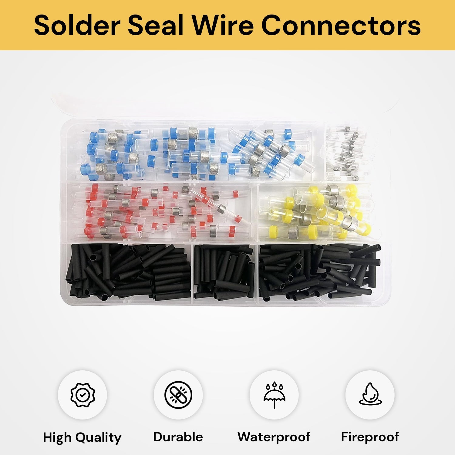 310PCs Solder Seal Wire Connectors