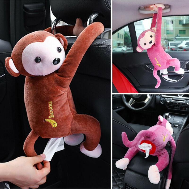 Creative Hanging Monkey Tissue Holder for Home and Car