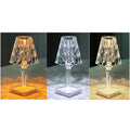 Crystal Diamond Glow Touch Table Lamp Prily