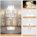 Crystal Diamond Glow Touch Table Lamp Prily