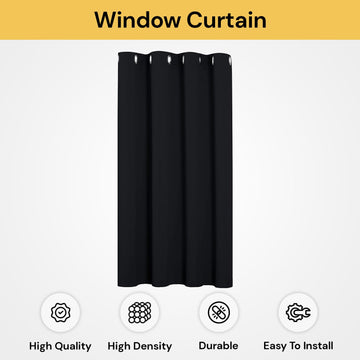 Blockout Window Curtain - Light Blocking, Energy Efficient