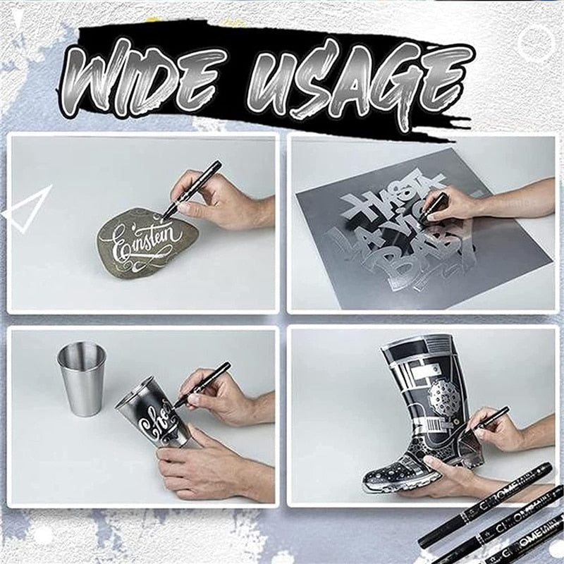 DIY Liquid Chrome Mirror Markers Prily