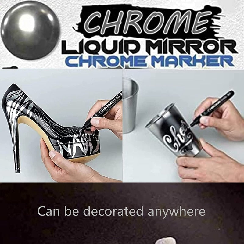 DIY Liquid Chrome Mirror Markers Prily