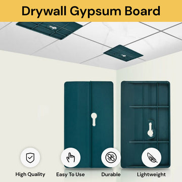 2pcs Drywall Gypsum Board - Sturdy Construction, Dark green