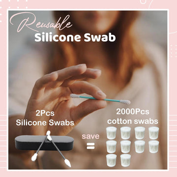 Zero-Waste Silicone Swab***2sets***