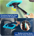 EZ Windshield Cleaner with Spray Button Prily