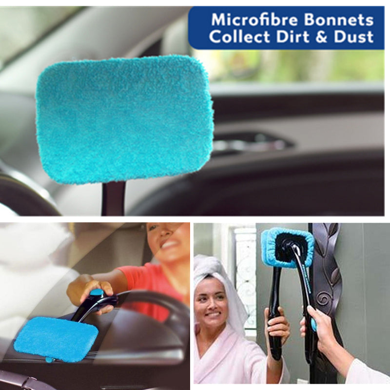 EZ Windshield Cleaner with Spray Button Prily