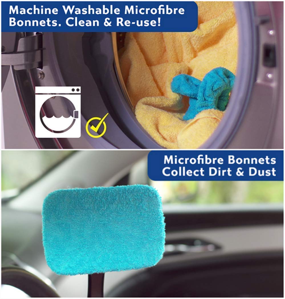 EZ Windshield Cleaner with Spray Button Prily