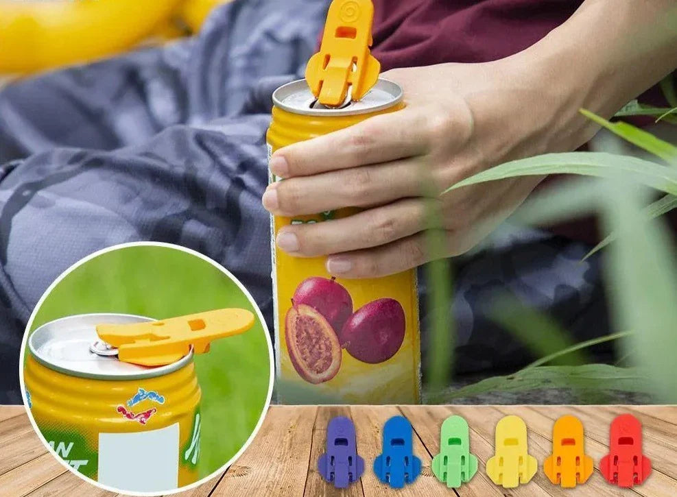 Easy Beverage Can Opener & Smart Lid (6pcs) Prily