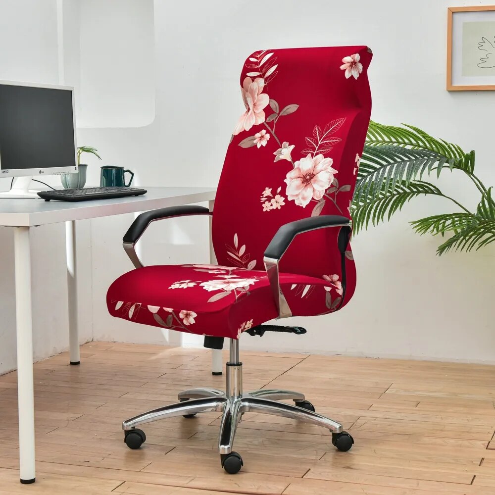 Elastic Computer Office Chair Zipper Cover Prily