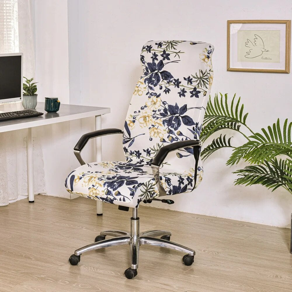 Elastic Computer Office Chair Zipper Cover Prily