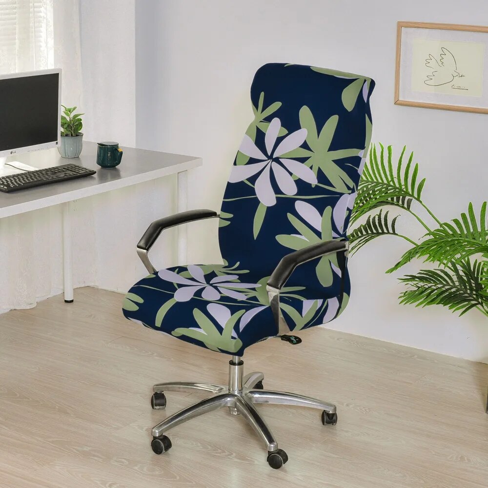 Elastic Computer Office Chair Zipper Cover Prily