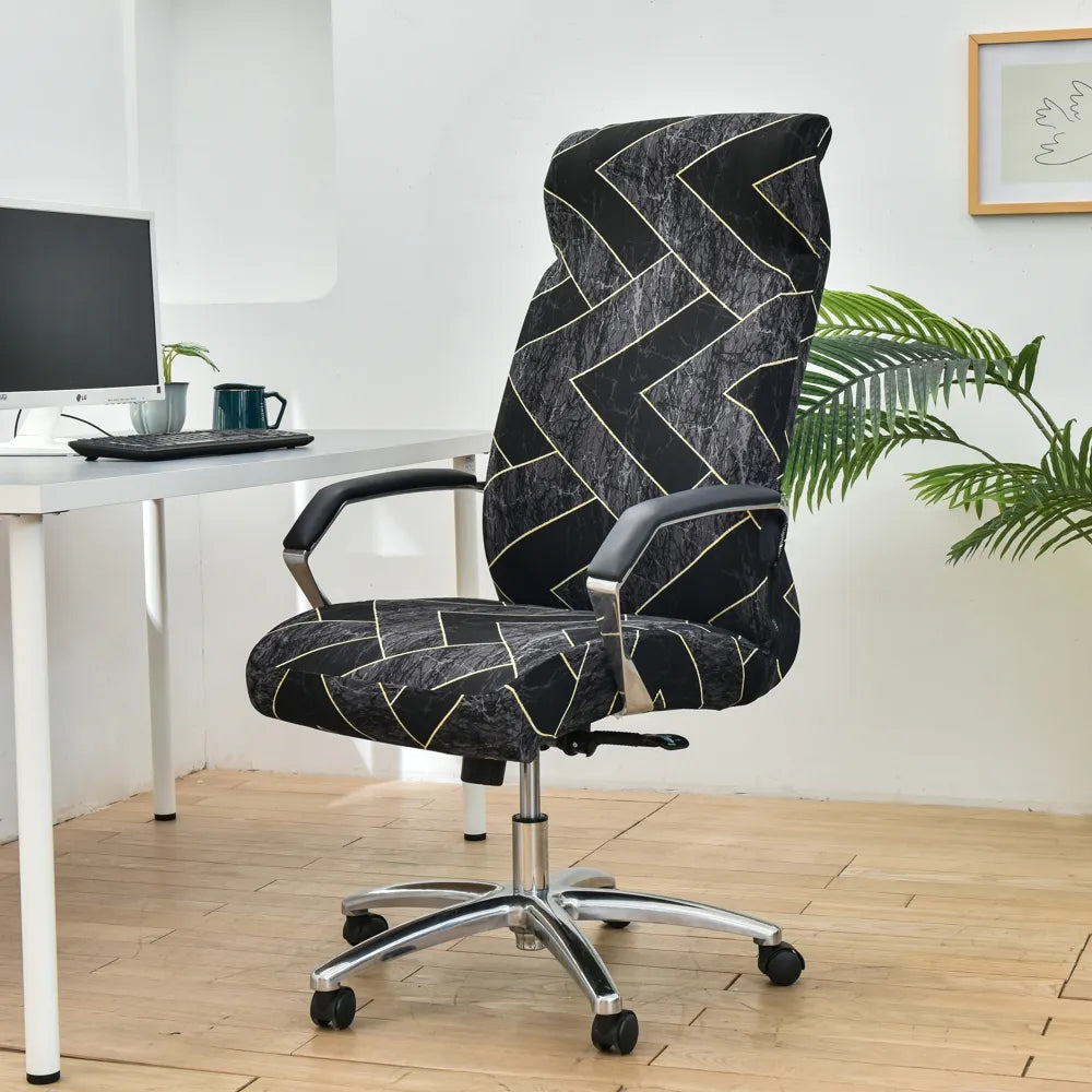 Elastic Computer Office Chair Zipper Cover Prily