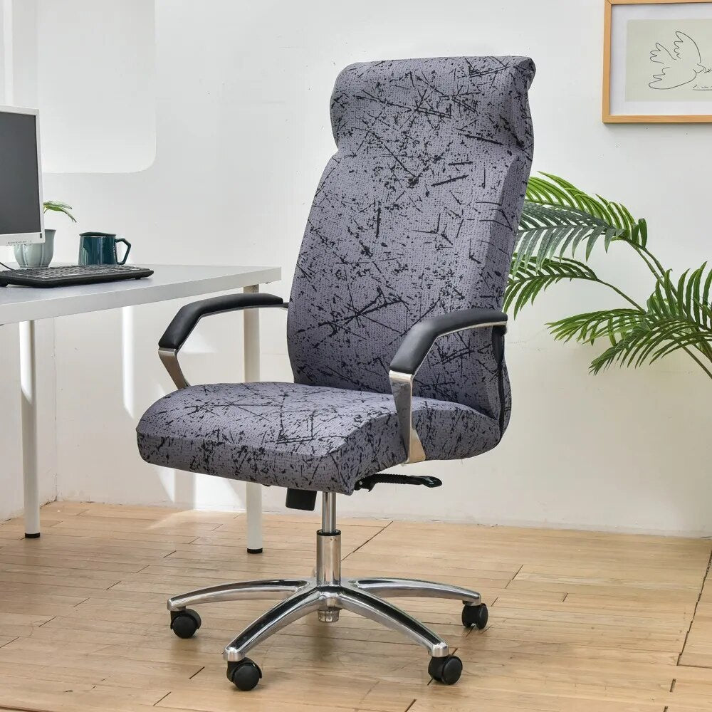 Elastic Computer Office Chair Zipper Cover Prily