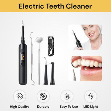 Electric Teeth Cleaner With LED Screen