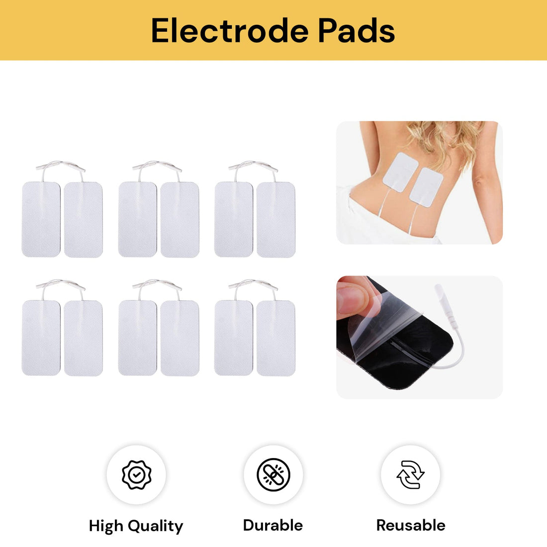 12PCs Electrode Pads