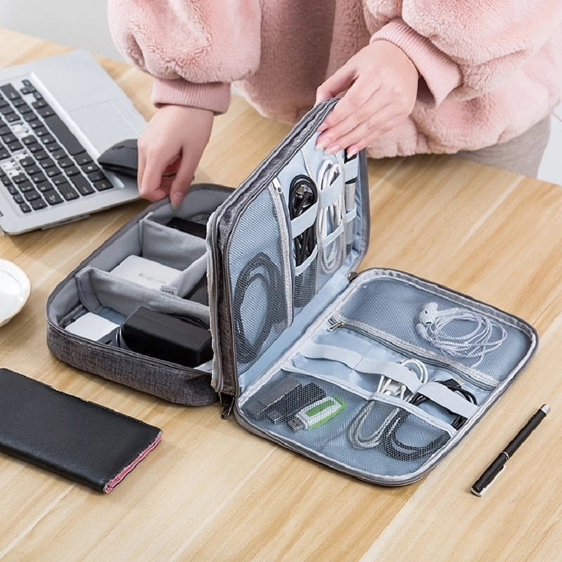 Electronics & Cables Waterproof Storage Organizer Prily