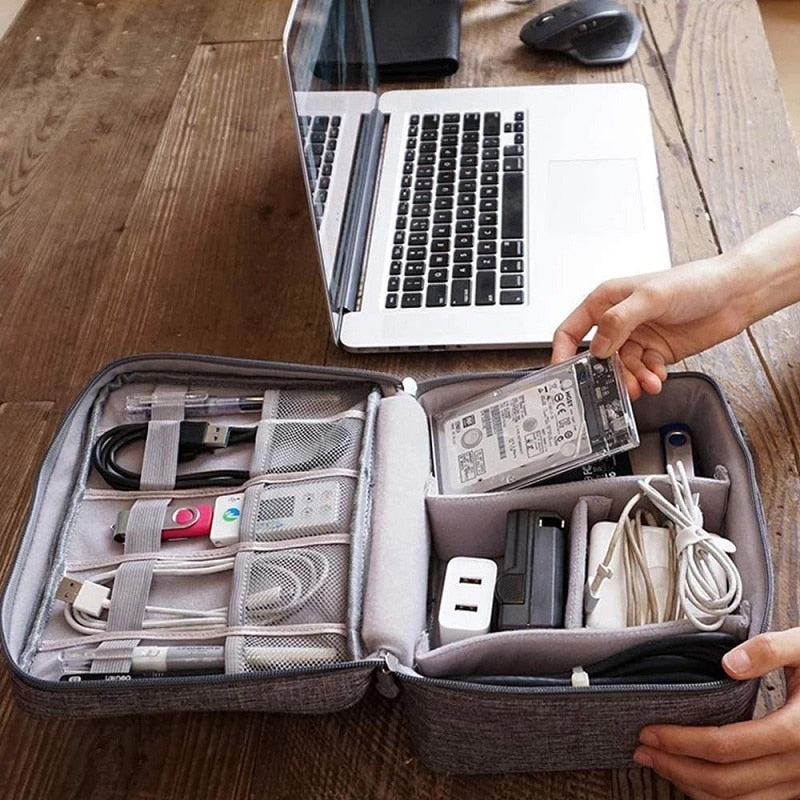 Electronics & Cables Waterproof Storage Organizer Prily