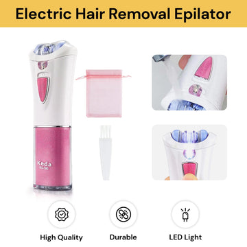 Electric LED Light Hair Removal Epilator