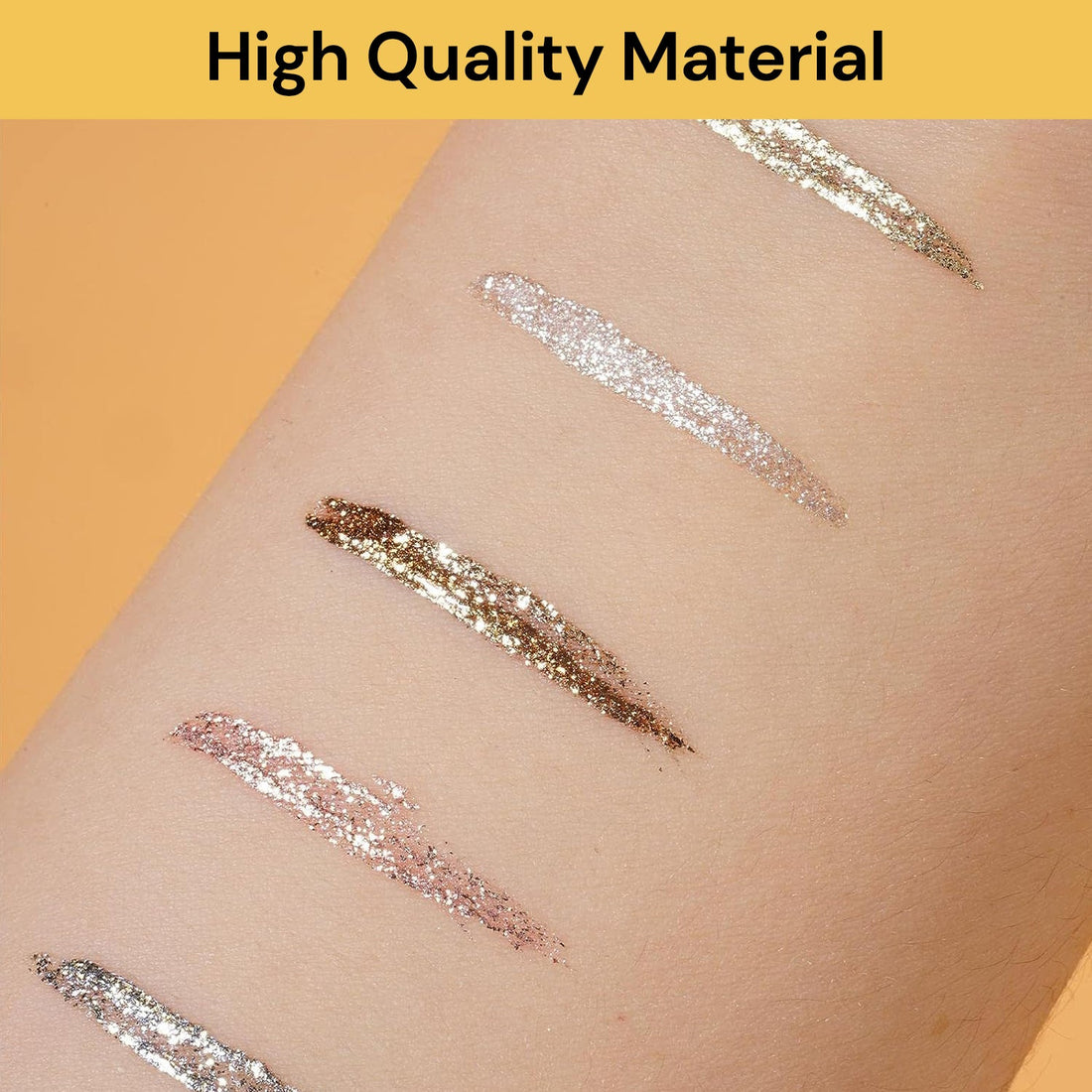 5PCs Glitter Liquid Eyeliners