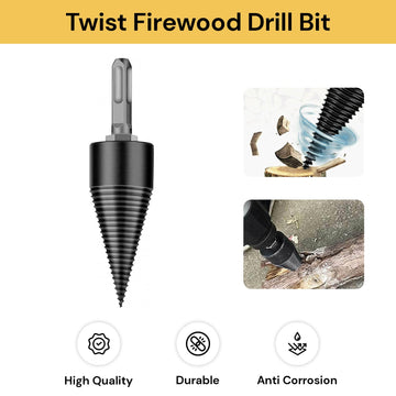 32mm High-Speed Twist Firewood Drill Bit