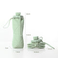 Folding 600ml Temperature-Resistant Silicone Water Bottle Prily