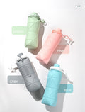 Folding 600ml Temperature-Resistant Silicone Water Bottle Prily