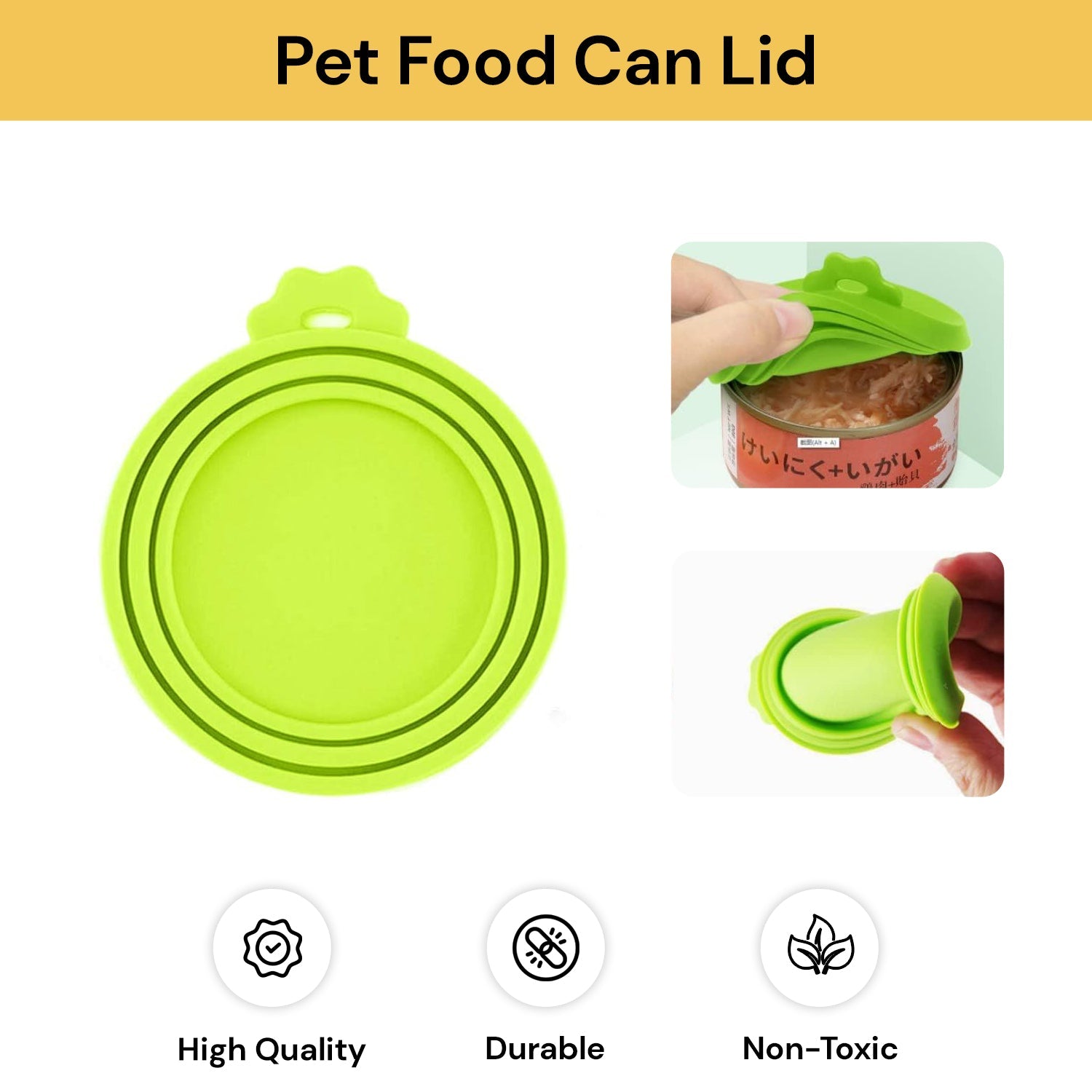 3 In 1 Pet Food Can Lid