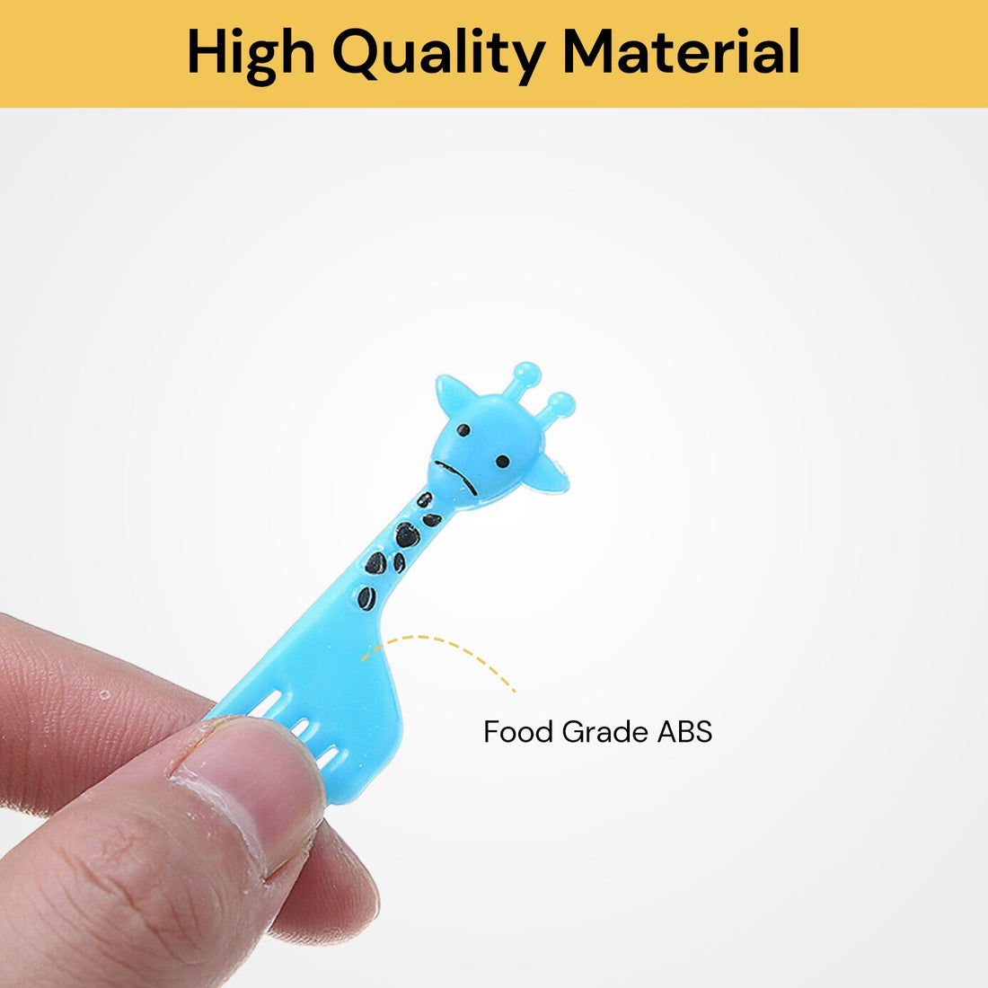 10PCs Animal Food Fruit Forks