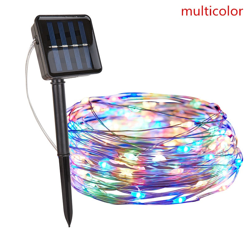 Garden Waterproof Solar Vine Leaf Lights Prily